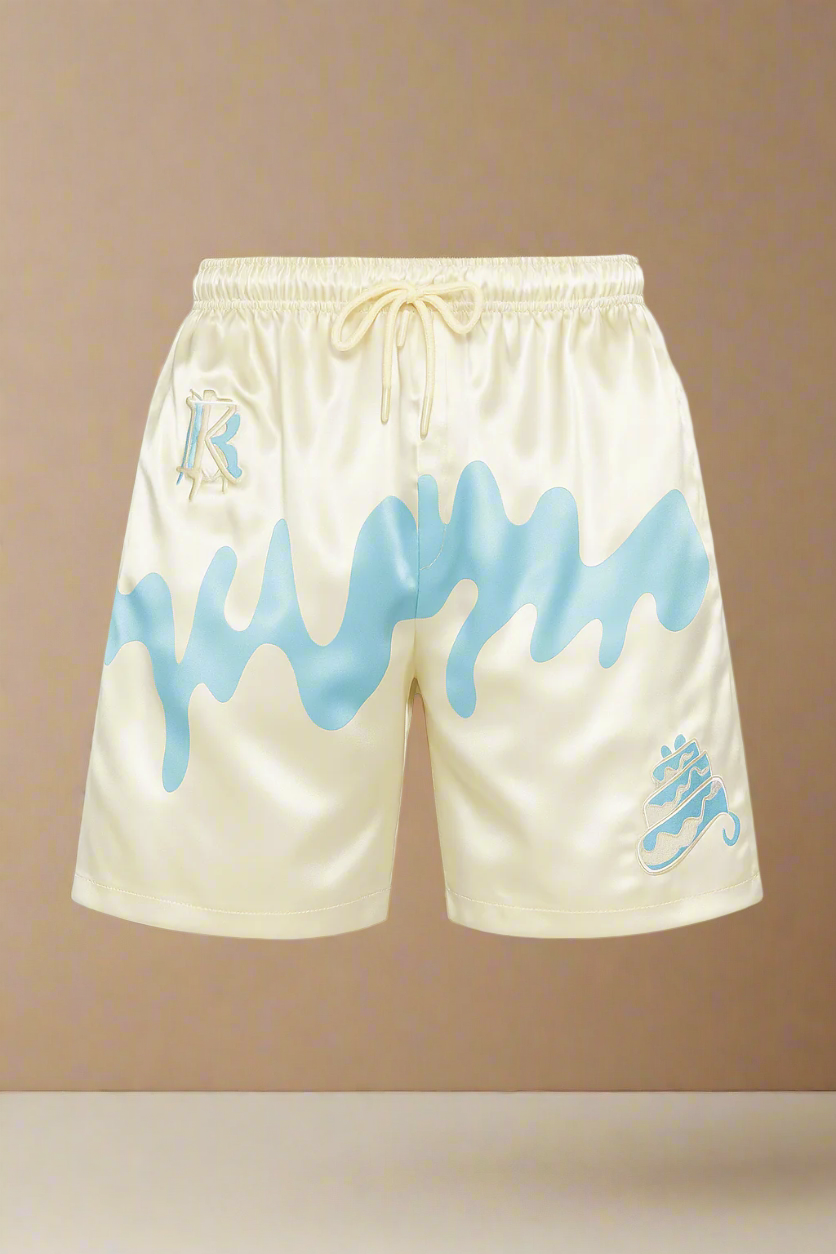 Vanilla Sky Satin Shorts
