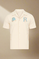 Frosted Crème Linen Shirt