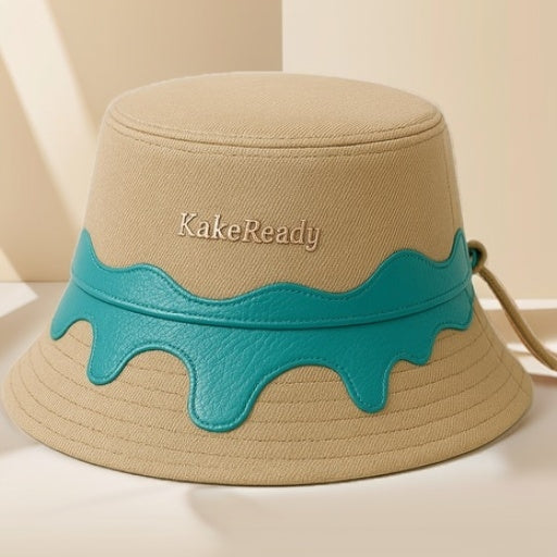 Aqua Drip Bucket Hat